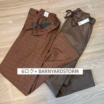 브랜드 겨울 상품 묶음 판매 로쿠 BARNYARDSTORM 하의 2점