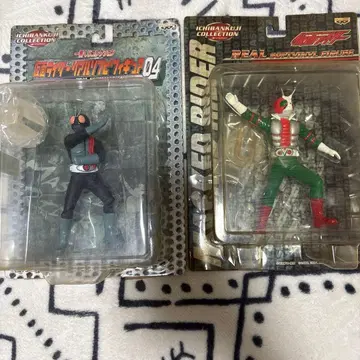 가면라이더 리얼 소프트 비닐 피규어 04와 리얼 소프트 비닐 피규어 V3