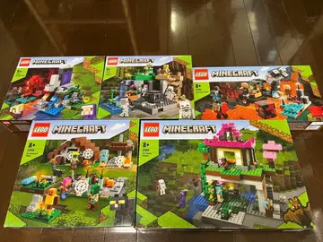 [컨디션 최상] LEGO Minecraft 마이크라 레고 5세트