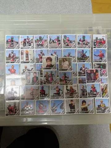 [ 가면라이더 디케이드 씰 컬렉션 ] 노멀 씰 전 50종류 풀세트