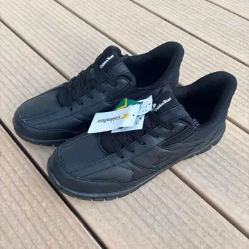 미사용 새상품 Golden Bear 블랙 스니커즈 발수 가공 26.0cm