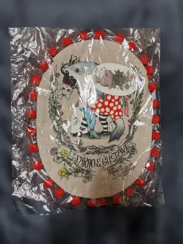 미사용 히구치 유코 타라오 파우치 빨간색