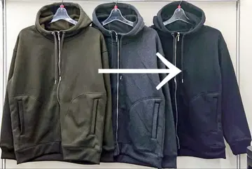 워크맨 헤비 웨이트 풀 지퍼 후디