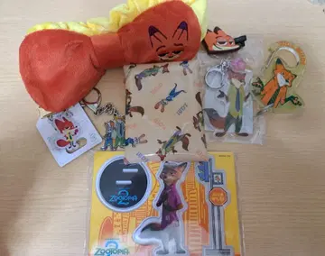 주토피아 닉 굿즈 묶음 판매