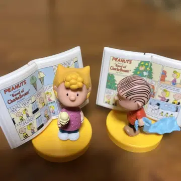 스누피 피규어 세트