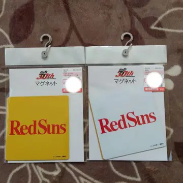 이니셜 D 카 마그넷 레드선즈 2개 2세트 시마무라