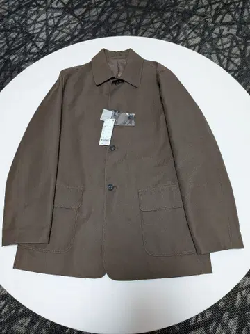 브라운 스텐카라 코트 M 사이즈