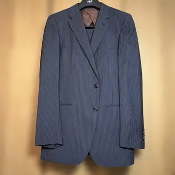 PSFA 네이비 스트라이프 비즈니스 정장