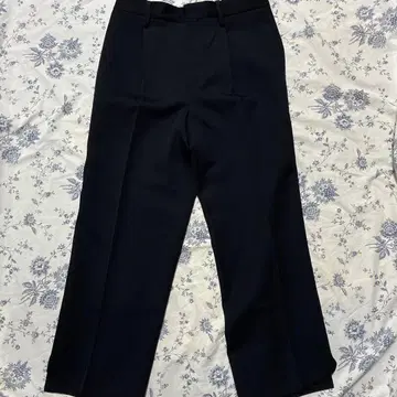 deuxieme classe 울 센터 프레스 팬츠 네이비 36