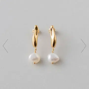 ete 펄 귀걸이 골드