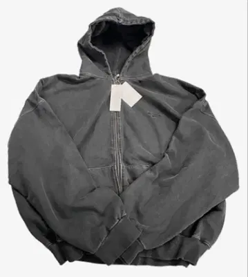Undermycar Oversized Pigment Hood Zip-up
