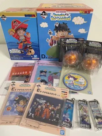 제일복권 DRAGONBALL SNAP B상 손오공 D상 손오반 F상