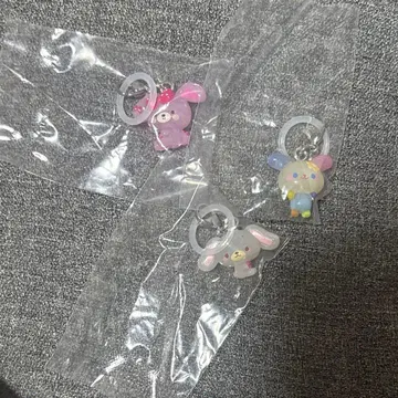 산리오 윳토메지루시 액세서리 3개