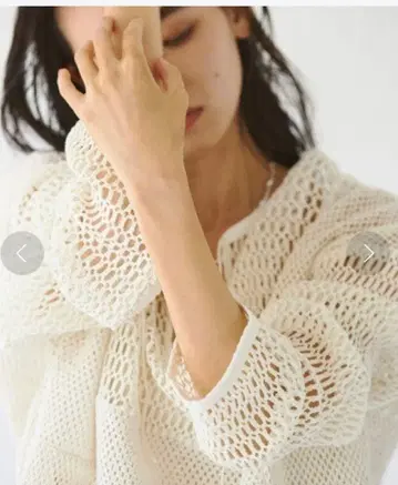 TODAYFUL 패치워크 메쉬 상의 화이트