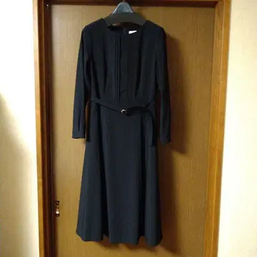 any SIS 블랙 원피스