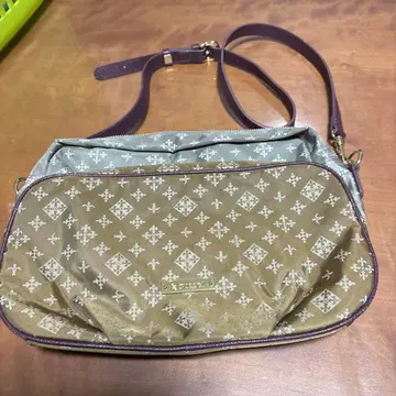 russet 꽃무늬 숄더백