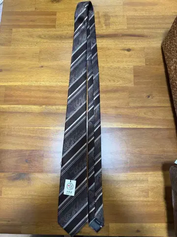 미착용 택 포함 DURBAN 더반 넥타이 니시진 비단 일본제