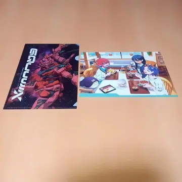 스키야 지크 액스 클리어 파일 마찌 슈지 니앙 빨간 건담