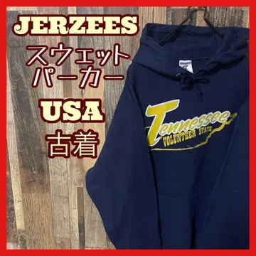 저지즈 남성용 네이비 프린트 L 구제 의류 90s 긴팔 맨투맨