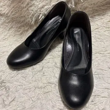 OFFICE SUPPORT 펌프스 23.0cm EEE 블랙