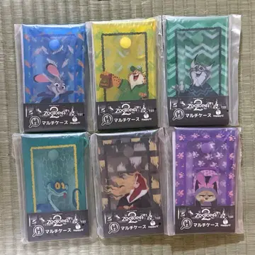 주토피아2 해피 복권 멀티 케이스 6개 세트 H상