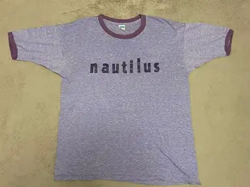 70s 챔피언 바태그 링거 티셔츠 멜란지 보라색 XL