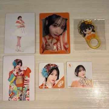 진세이 스즈카 트레이딩 카드 3장 세트 씰 2장