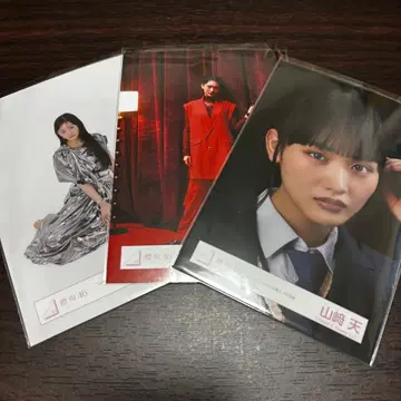 사쿠라자카46 야마자키 텐 브로마이드 3장 세트