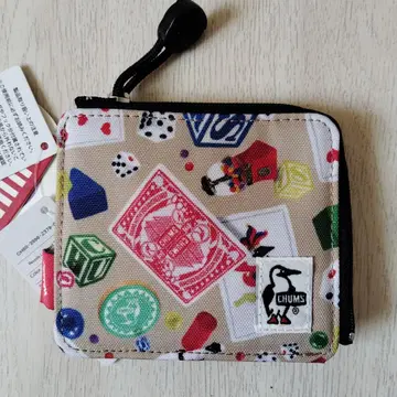 [ 미사용 ] CHUMS 리사이클 L 지퍼 지갑 코인 케이스 토이즈