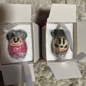 디즈니 리조트 금 미키 미니 피규어 설날 2026 달마