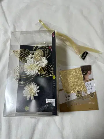 성인식 꽃 장식 머리 장식