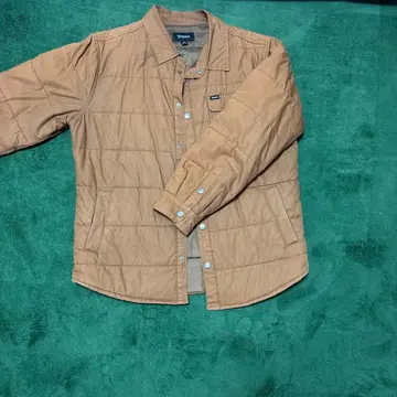 Brixton 퀼팅 자켓 M 브라운