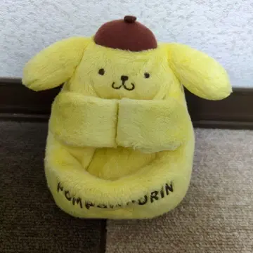 폼폼푸딩 봉제 인형 스마트폰 스탠드