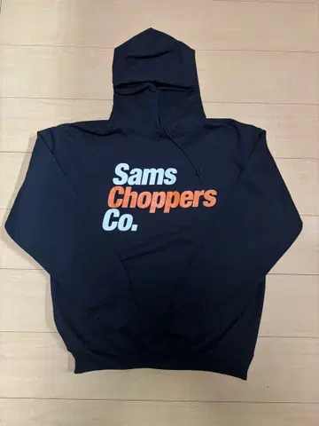 Sams Choppers Co. 블랙 후드티 M