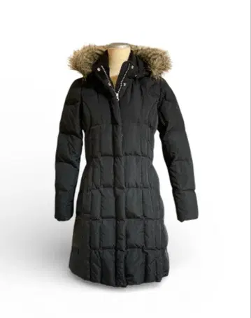 새상품급 에디바우어 롱 다운 코트 2Way S 사이즈 블랙 검정