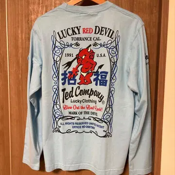 [ 새상품 ] 데드 컴퍼니 40 긴팔 셔츠 롱 T 코튼 테드맨