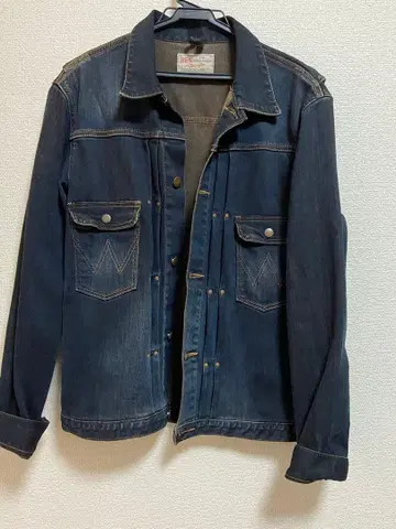 다크 블루 데님 자켓