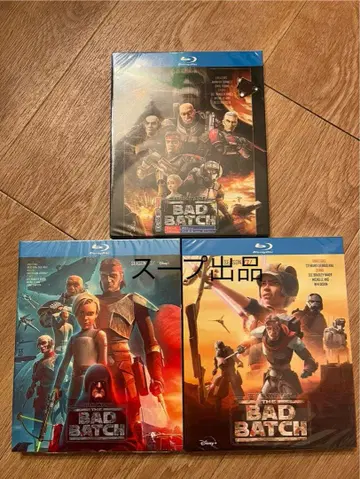 일본어 더빙 [ 스타 워즈: 배드 배치 시즌 1-2-3 ] 블루레이