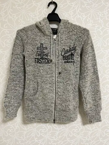 GHOST of HARLEM 후드 부착 후드티 그레이 계열