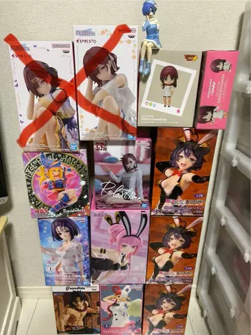 다양한 피규어 묶음 판매 세트