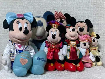 미키 & 미니 봉제 인형 8개 세트