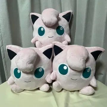 포켓몬 푸린 봉제 인형 3개 묶음 판매