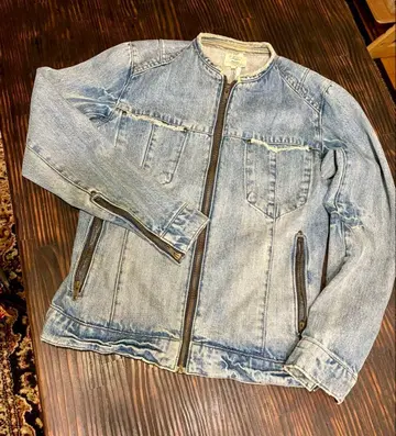 BLUE by Mangrove 라이트 블루 데님 자켓 M