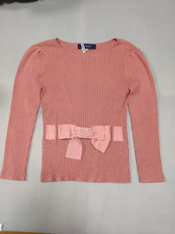 M's Gracy 리본 포함 긴팔 니트 40 사이즈 핑크