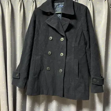 미쉘클랑 스코렐 스쿨 P코트 L 네이비