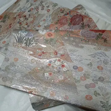 후쿠로 오비 / 아름다운 꽃무늬