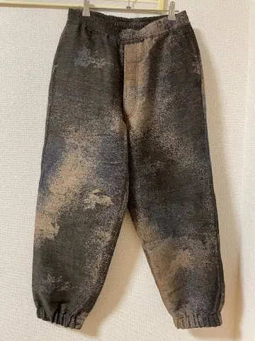 AUBERGE COOPER 직조 무늬 울 팬츠 사이즈 40 24AW