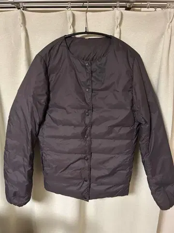 이너 다운 블랙 M 무인양품