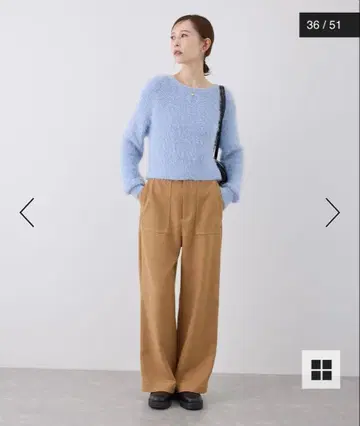 로페피크닉 트위드 베이커 팬츠