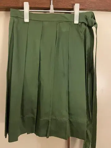 A.P.C. 그린 플레어 스커트 S